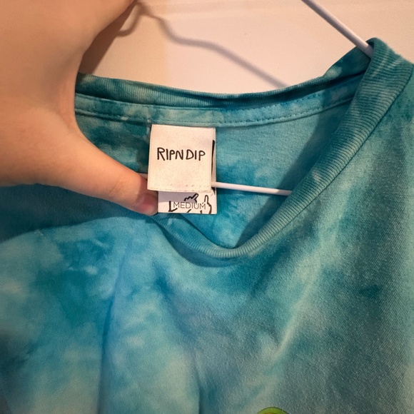 Medium Men's RipNDip Tie Dye Shirt - Picture 3 of 3